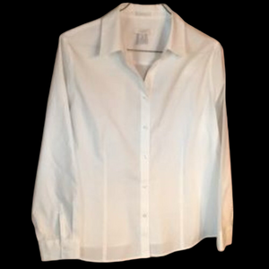 Chico's White Button Up Blouse